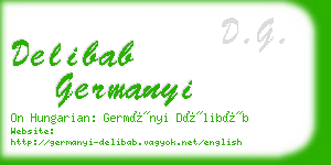 delibab germanyi business card